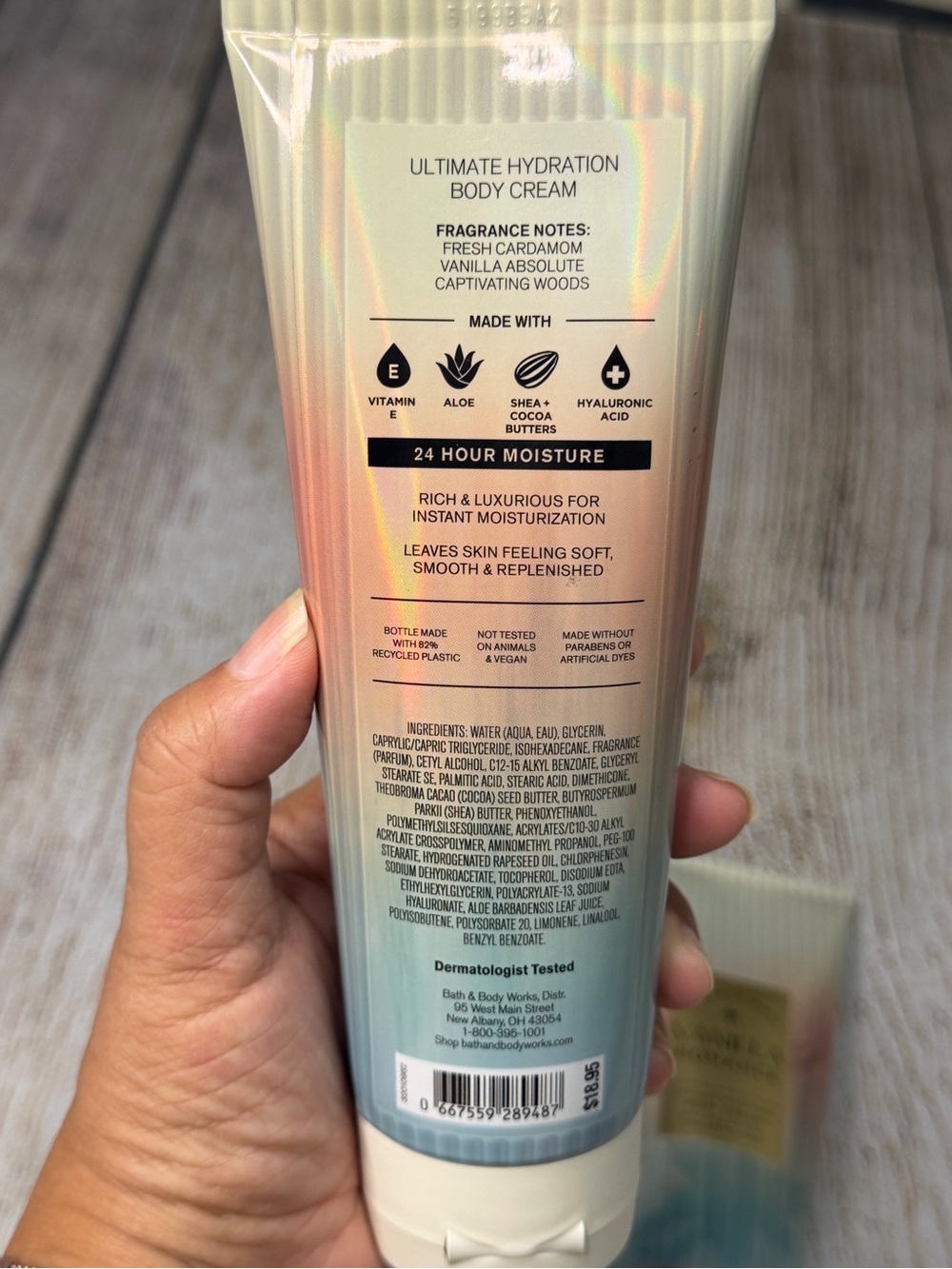 Set of 3 Bath & Body Works Vanilla Romance Body Cream & Lotion NWT - Picture 2 of 7